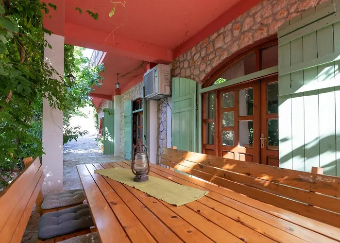 Tatil Evi With Fireplace 10 Grubine